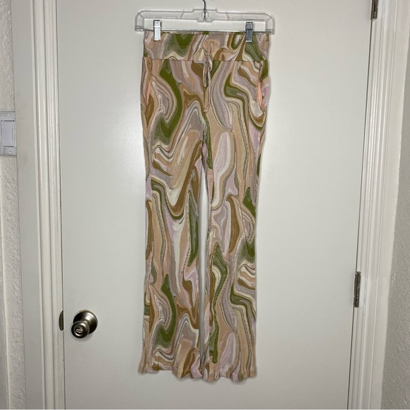 Beach Riot Pants & Jumpsuits Beach Riot Swirl Marble Brown Green